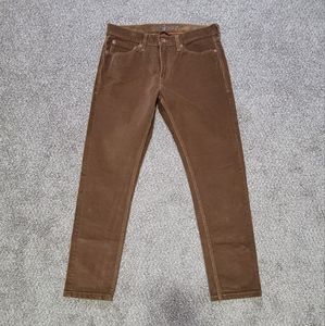 Mens Dockers Slim Fit Jean Cut Corduroy Brown "Jeans" Size 31 X 30